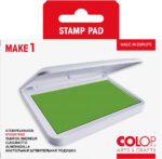 Stempelkussen COLOP, 90 x 50 mm, egaal groen