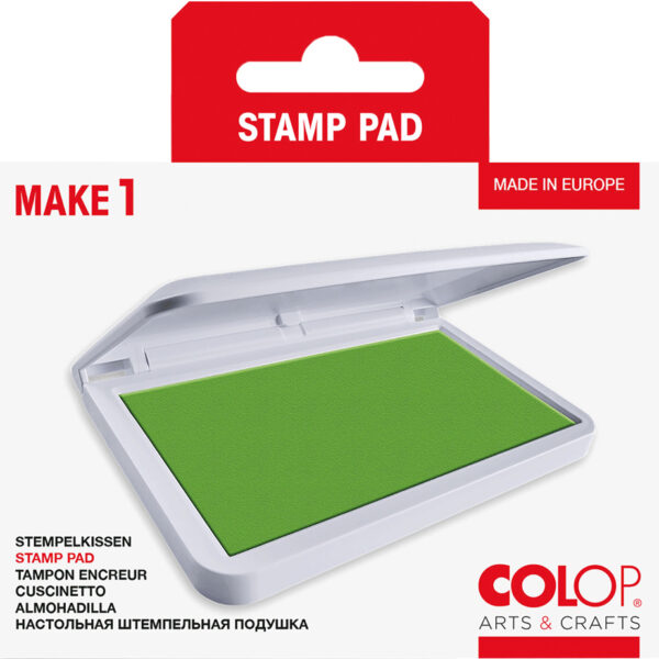 Stempelkussen COLOP, 90 x 50 mm, egaal groen
