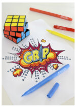 Faber-Castell Viltstiften Grip, Etui à 10 Stuks