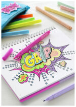 Faber-Castell gekleurde stiften Neon + Pastel, etui met 10 stuks.