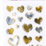 Harten stickervellen