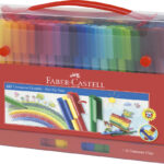 Faber-Castell krijtstiften, set van 60 in koffer.