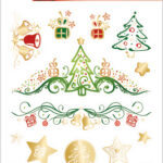 Kerststickers creatiepakket 'Kerstdromen'