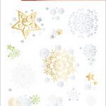 Herma Kerststerren Stickervel