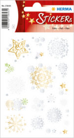 Herma Kerststerren Stickervel