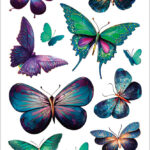 Herma Glitterstickers Magische Vlinders