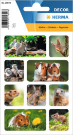 Herma Stickervellen Dieren van de Nacht