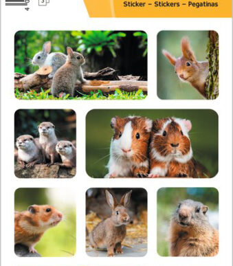 Herma Stickervellen Dieren van de Nacht