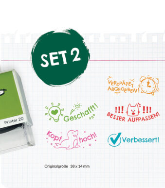 COLOP Schoolstempelset 'NIO SCHOOL', Printer 20 SET 2