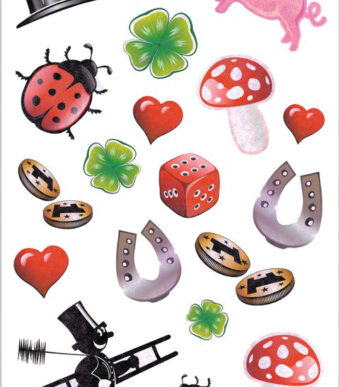 Herma Stickervellen Gelukssymbolen