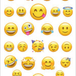 Herma Stickers 'Schattige Emoji's'