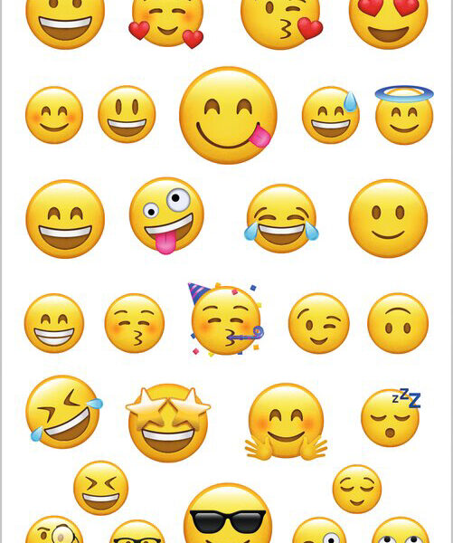 Herma Stickers 'Schattige Emoji's'