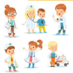 Herma-stickers 'Theo bij de kinderarts'