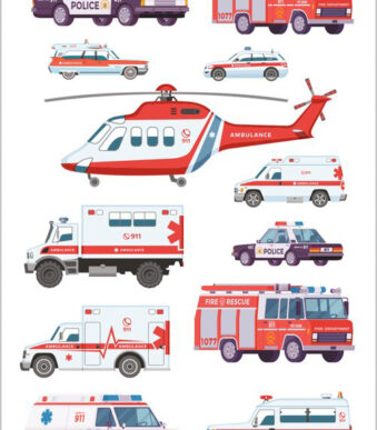 Herma Stickervellen Politie- en Hulpdiensten