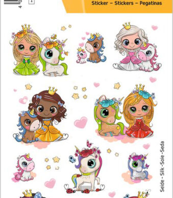 Herma Stickervellen 'Prinsesje Lieveling & Vriendinnen'