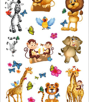 Herma Stickervellen Jungle Decoratie