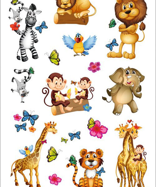 Herma Stickervellen Jungle Decoratie