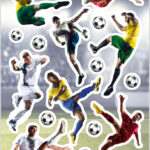Herma Sticker Voetballers in Actie