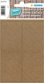 Huishoud-etiketten HOME Silphie, 40 x 55 mm