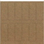 Herma huishoudelijke etiketten, 12 x 34 mm