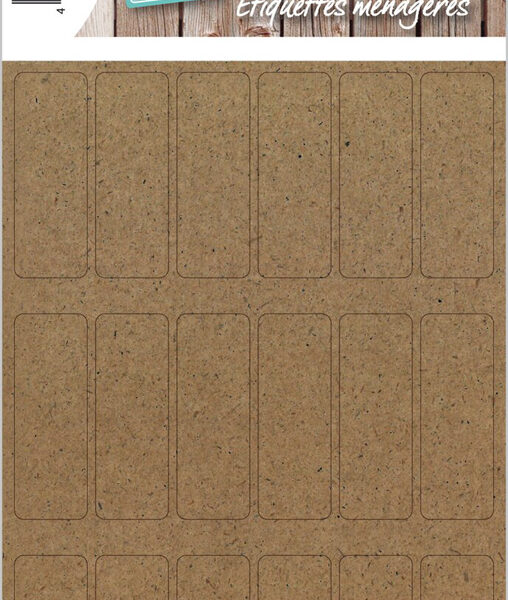 Herma huishoudelijke etiketten, 12 x 34 mm