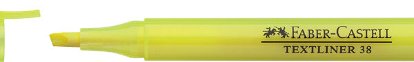FABER-CASTELL tekstmarker TEXTLINER 38, geel
