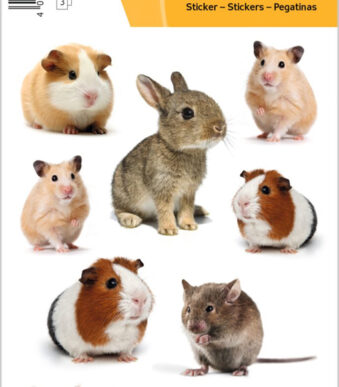 HERMA Sticker DECOR Knagerfamilie, papier