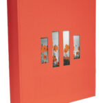 Rode fotoalbum Milano, 29 x 32 cm