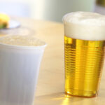 Kunststof drinkbekers polystyreen, 0,3 liter, kristalhelder, 75 stuks