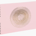 Exacompta Spiraalgebonden Fotoalbum Ellips, 320 x 220 mm, roze
