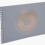 Exacompta Ringbandalbum Ellips, 320 x 220 mm, grijs