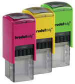 Motivatiestempel Edy 'Luiaard', blauw