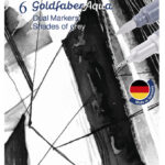 Faber-Castell Aquarelstiften GOLDFABER, etui met 6 grijstinten.