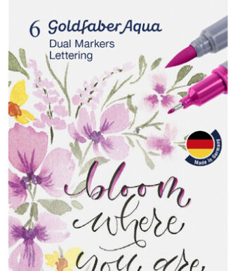 Faber-Castell Aquarelstiften GOLDFABER, set van 6 voor Letterkunde.