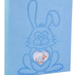 Babyplakboek Teddybeer, lichtblauw