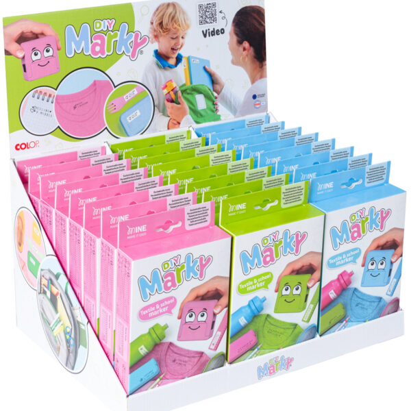 Colop-set stempelopdrukken 'DIY Marky', displayverpakking