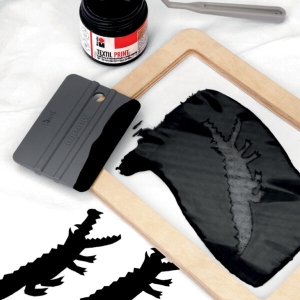 Marabu Textieloverdrachtset 'Textielzeefdruk'