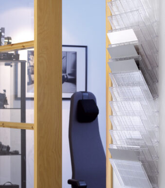 Wandhouder voor brochures 'FLEXIBOXX 12', A4