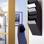 Duurzame wandbrochurehouder 'Flexidoos 6', A4, 6 vakken