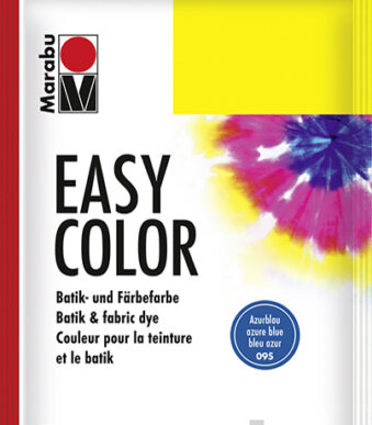 Marabu Batik- en verfkleur 'EasyColor', 25 g, azuurblauw.