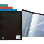 Oxford promovendomslag, formaat A4, met 20 transparante hoezen, zwart