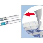 Transparante zelfklevende boekbeschermfolie, 450 mm x 1 m