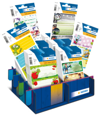 Herma Boeketiketvarianten 2018, in displayverpakking