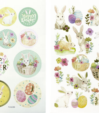 Betoverend Paasstickersvel