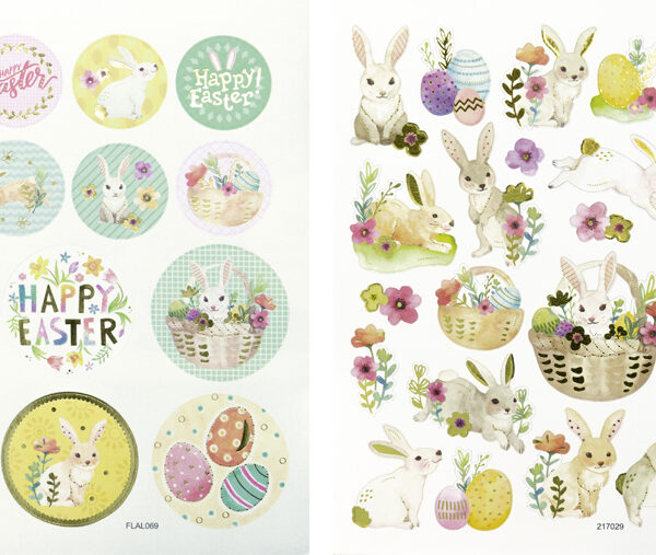 Betoverend Paasstickersvel