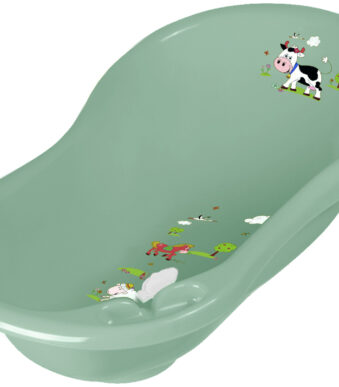 Kinderbadje 'Maria Grappige Boerderij', met stop, groen