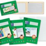 Oxford schrijfschrift, formaat A4, lijntjesblad voor 2e leerjaar basisschool.