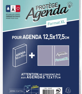 Exacompta Transparante Kunststof Agenda-omslag XL
