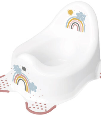 Peuter eetbakje 'Adam Regenboog', wit