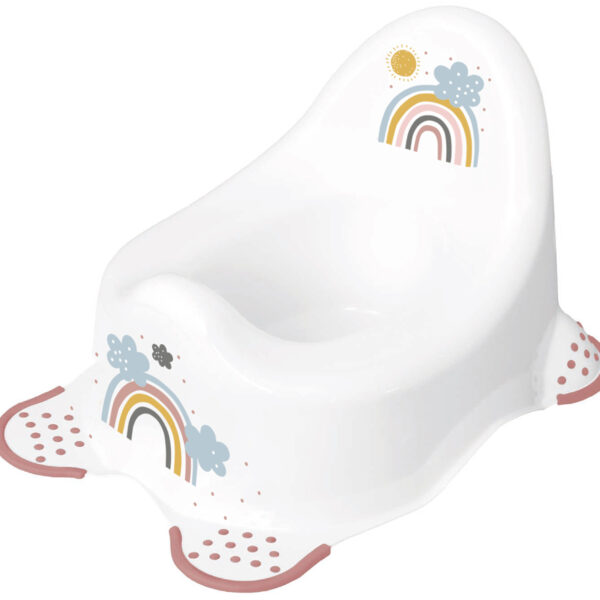 Peuter eetbakje 'Adam Regenboog', wit